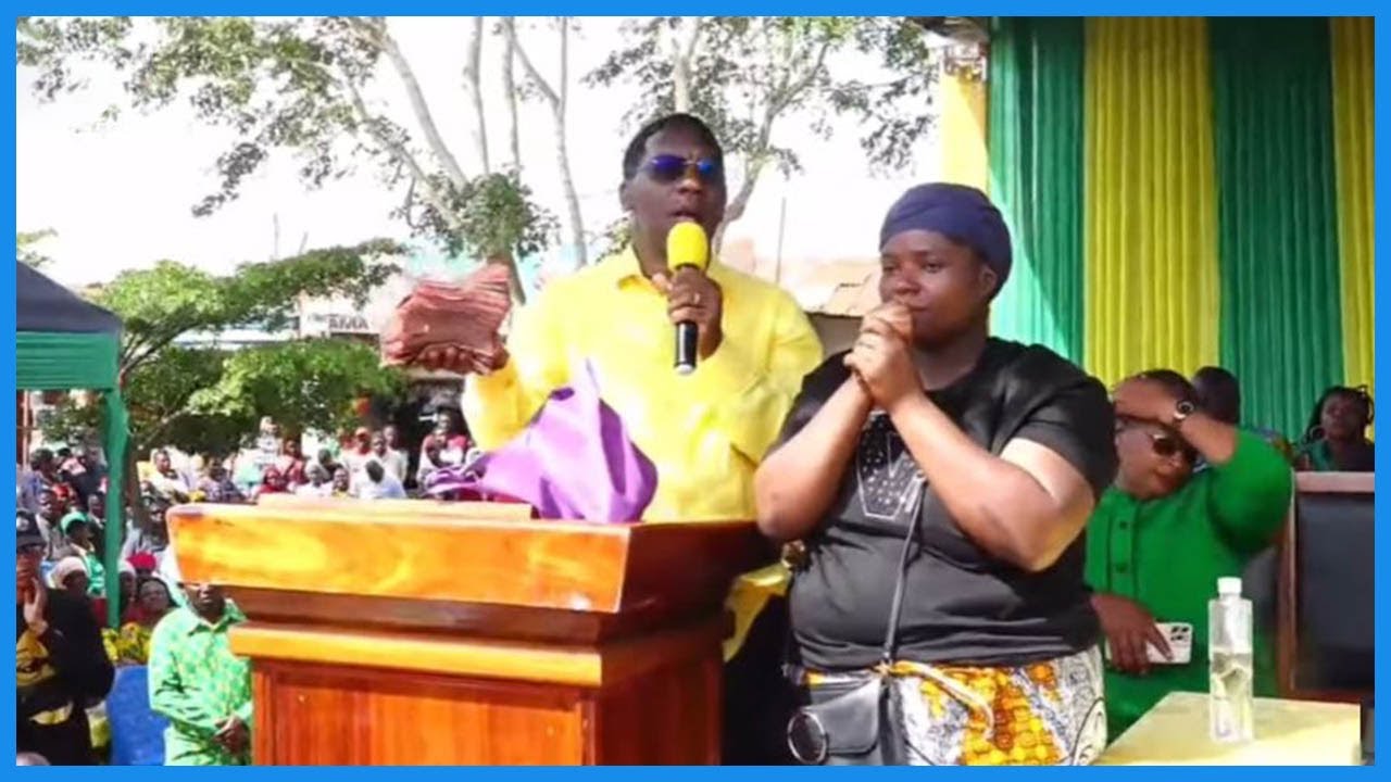 MAMA MWENYE MTOTO ALIYELAWITIWA AKABIDHIWA MILIONI 10 NA MAKONDA, WANANCHI WAMCHANGIA