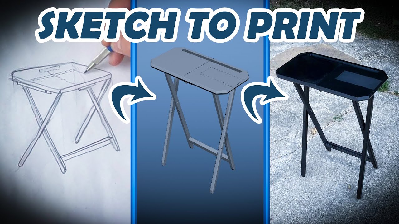 Start to Finish: 3D Printed Stealth Tray from Sketch to Prototype ...