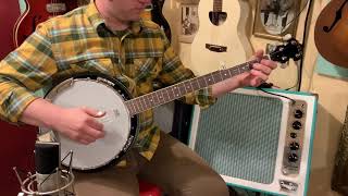 2010s Pyle 5-string resonator banjo