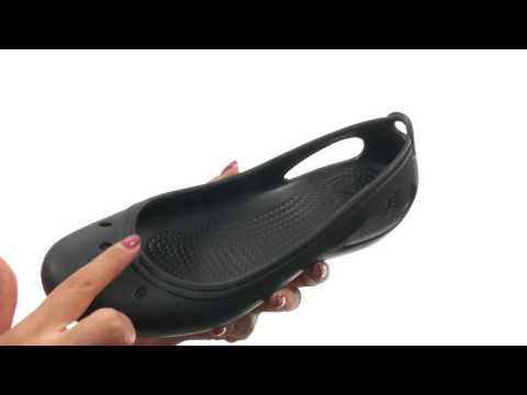 crocs kadee work flat