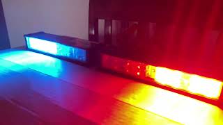 Famous Code 3 LEDX Interior Lightsticks in Red/Blue FOR SALE Profile