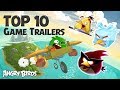 Angry Birds - Top 10 Game Trailers Compilation