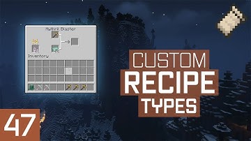 Minecraft 1.18.2 Fabric Modding | CUSTOM RECIPE TYPES