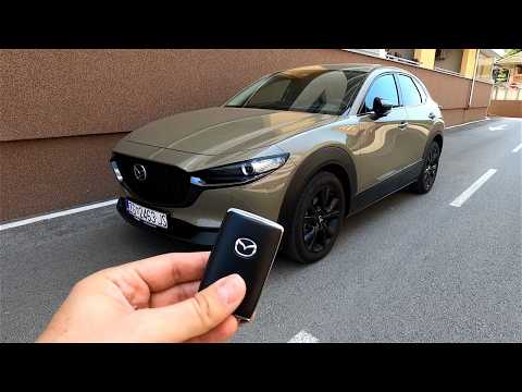 Youtube 2024 Mazda CX-30 [2.0l Nagisa, 186 HP AT] POV Test drive CARiNIK video Mazda