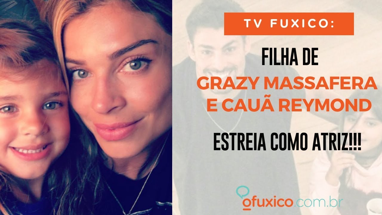 TV Fuxico: Filha de Cauã e Grazi Massafera vai estrear como atriz!