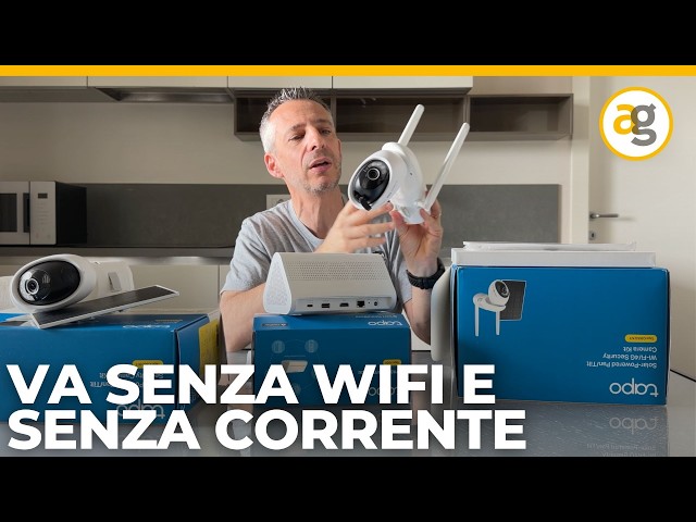 TELECAMERE di SICUREZZA 4G con NVR di TAPO. Recensione