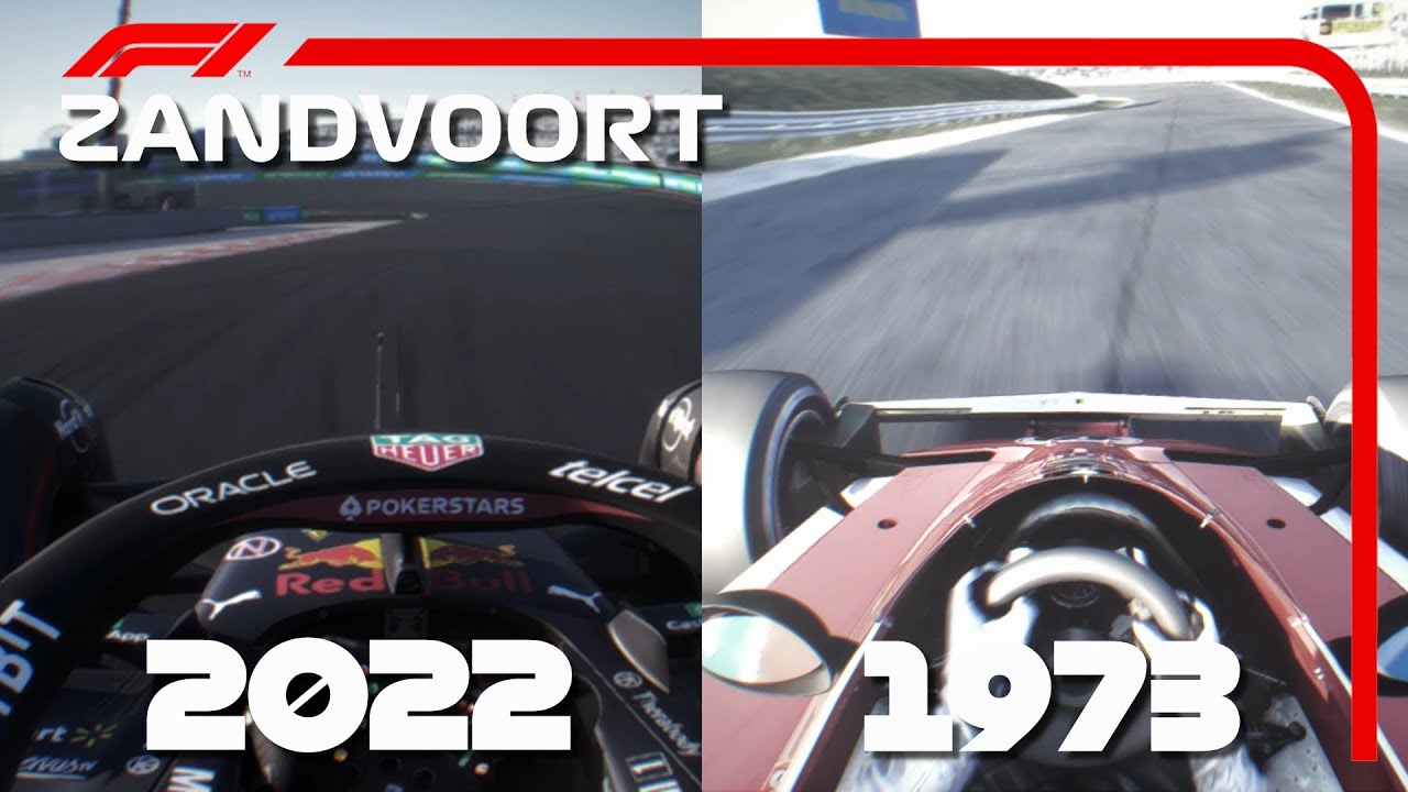 This is what Zandvoort looks like in 2022 compared to 1973