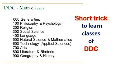 Short trick|| classes of DDC|| #library #libraryscience #kvs #ddc #shorts