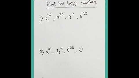#find large number#math short trick#Rising tutorial