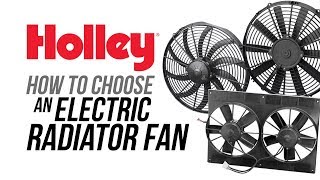 How To Choose an Electric Radiator Fan