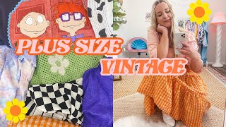i spent a *small fortune* on PLUS SIZE VINTAGE... (was it worth it?)