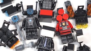 LEGO Skibidi Toilet | Upgraded Titan Cameraman | Upgraded Titan Speakerman | Unofficial Minifigures