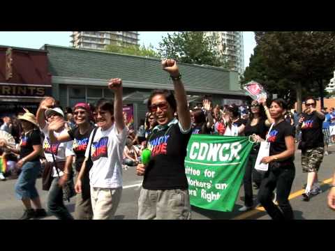 The Filipino community in British Columbia participated in the 2010 Vancouver Pride Parade for the very first time and won the "Best Little Float" award. The entry was spear headed by Maevn Hauser, founder of MUSICA Society, and Mable Elmore, MLA for Vancouver-Kensington.