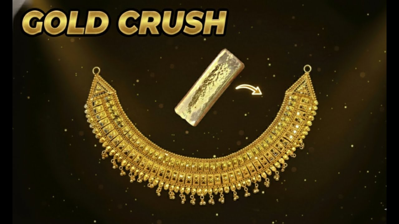 How to make 21 karat gold Necklace at gold Factory, ২১ ক্যারেট সোনার হার,গহনা কিভাবে তৈরি করা হয়