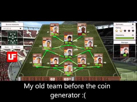 Fifa 12 Ultimate Team Coin Generator!