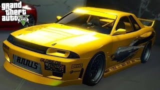 GTA Online: The Other Fast and Furious Nissan Skyline! (GTA 5 Elegy Retro Custom)
STREETS CLOSED PIZZABOY, FIND ANOTHER WAY HOME.
Heres my showcase of the new Elegy Retro Custom sports car from the Import/Export DLC. Everyone knows the R34 Nissan Skyline from 2 Fast 2 Furious and you can customise it like that using the Midnight Racer livery, but I wanted mine to be a little different. Theres another livery option called Not Today Pizzaboy that looks like a different Nissan Skyline (R32 or R33 I believe) from the first Fast and Furious film!
This car is fully upgraded so you can see how much it costs (in game cash), what upgrades are available and how good it looks when customised.
The new GTA Online DLC Import/Export has arrived on Xbox One, PS4 and PC (not Xbox 360 and PS3). In this video I showcase the new Elegy Retro Custom DLC Sports car that can be upgraded in Bennys from the regular Elegy for about $850,000.
Full details of the GTA Online Import/Export DLC can be found here - http://www.rockstargames.com/newswire/
Remember to LIKE and SUBSCRIBE to see more videos from me - I mostly upload GTA 5 Online gameplay, races, heists, tips, tutorials for GTA 5 on the Xbox One, PS4 and PC!
Join my open GTA crew!
http://socialclub.rockstargames.com/crew/team_twister
Check out my Twitch Livestream!
http://www.twitch.tv/itwisterr
Follow me on Twitter!
https://twitter.com/iTwisterr GTA Online: The Other Fast and Furious Nissan Skyline! (GTA 5 Elegy Retro Custom)