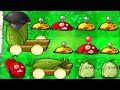 Cob Cannon x Doom Shroom | With a Cannon in Hand, Cearing levels is Worry-free | Pvz Hybrid 2.088