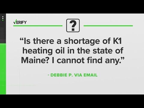 VERIFY: Yes, there's a shortage on K1 kerosene heating fuel - YouTube