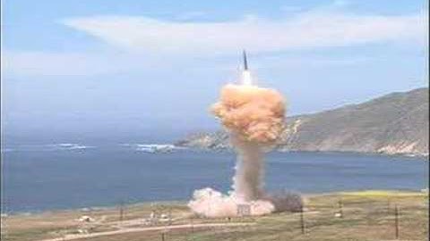 Minuteman III ICBM launch