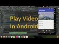 Play Video In Android Using VideoView