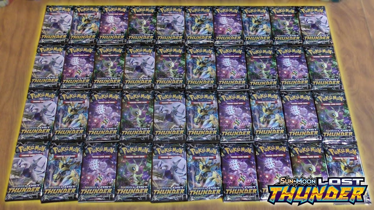lost thunder pokemon booster box - Sun & Moon - 7 powerful Prism Star cards Lost Thunder: Build & Battle