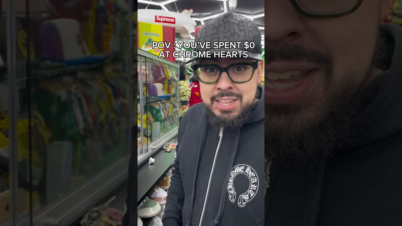 CUSTOMER SERVICE AINT IN THEIR HANDBOOK 🤦‍♂️🤣 POV: YOUVE SPENT 0$ AT CHROME HEARTS!