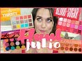 HAUL JULIO 2018 o casi, casi... HAUL DE PALETAS OMG!!