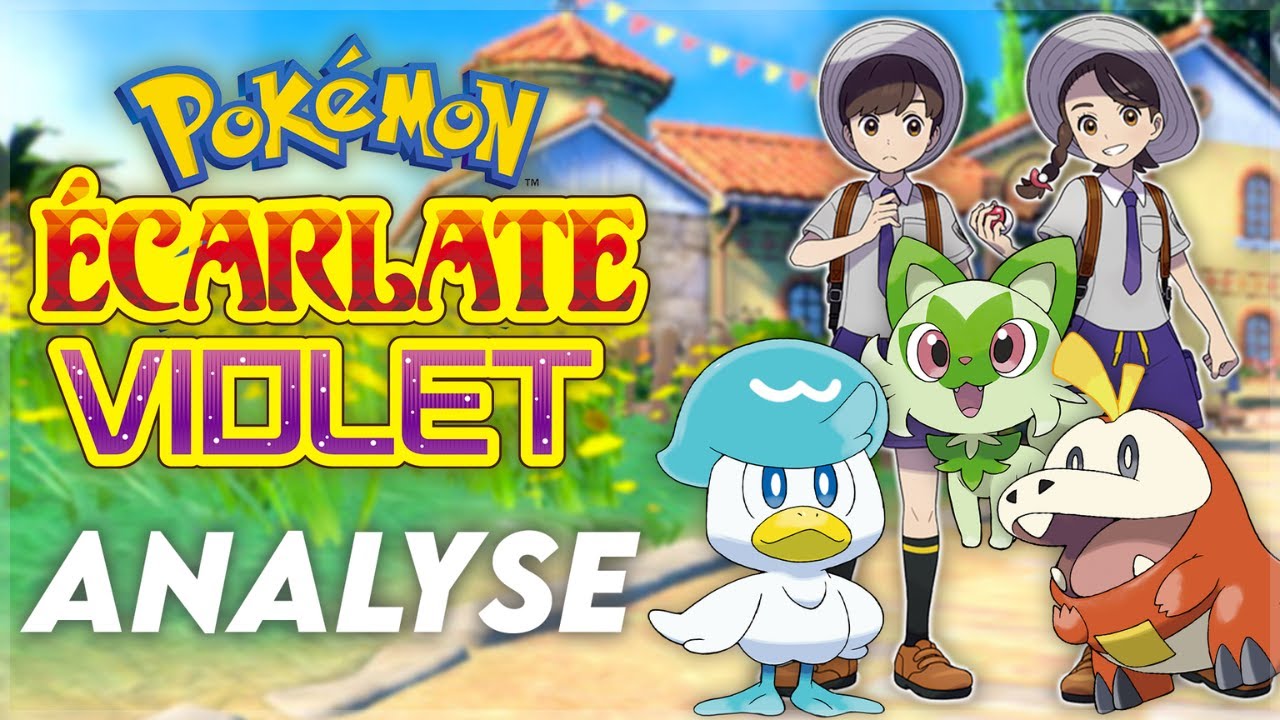 FUITE des ÉVOLUTIONS STARTERS dans POKÉMON ÉCARLATE et VIOLET (99.9%  confirmé) 