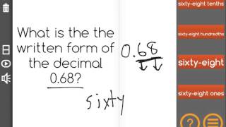 [4.NF.6-1.2] Simple Decimal Notation - Common Core Standard