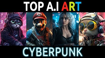 CYBERPUNK - Top A.I Art & Prompts From Midjourney E.P 5