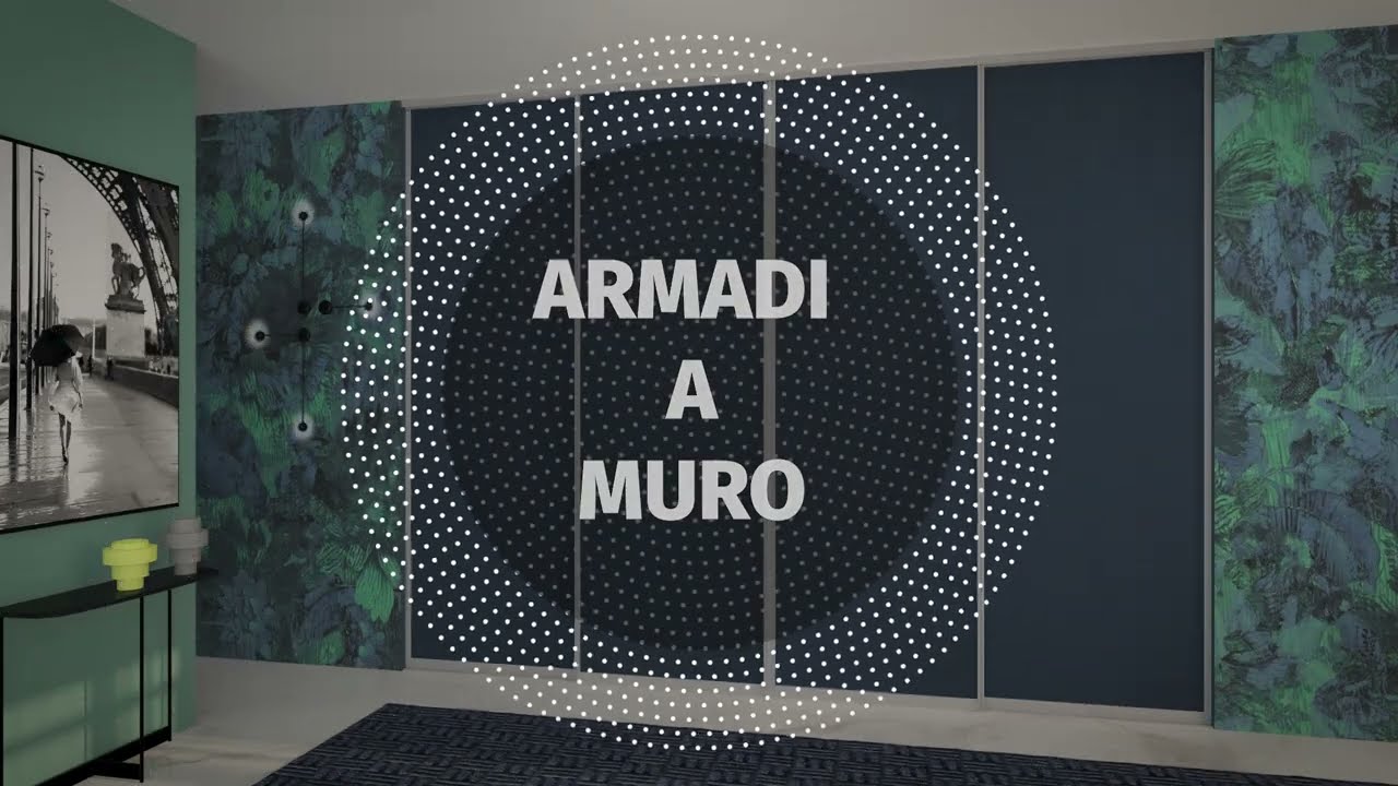 Alucabina : Armadi a muro con le ante scorrevoli e cabina armadio su misura. Alucabina Made In Italy