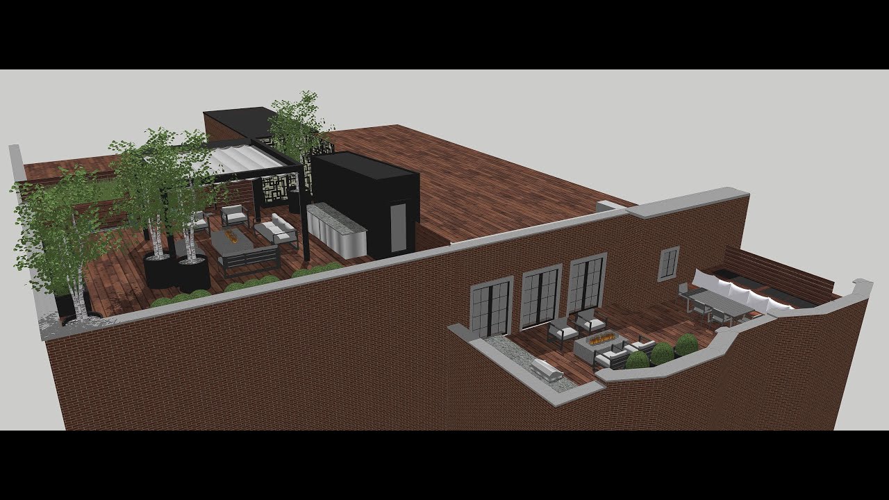 Landscape Designer 3D Walkthrough - Created by Eric Luchen