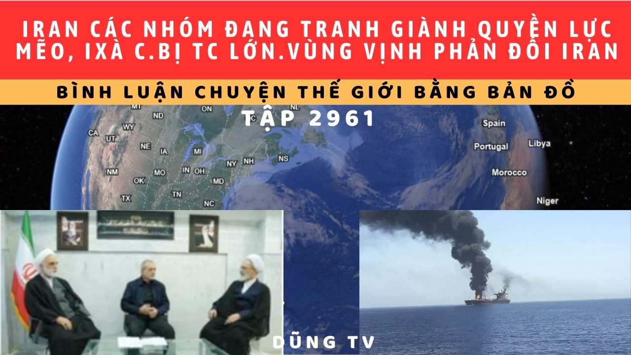 Tập 2961. Pháp điều tàu SB đến TĐ.2 bên c.bị đánh lớn. Iran tranh giành Q.lực. Chăm c.bị ai đứng đầu