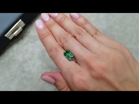 Lagoon green tourmaline 4.10 ct, Afghanistan Video  № 1