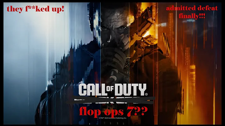Activision finally admits defeat!
