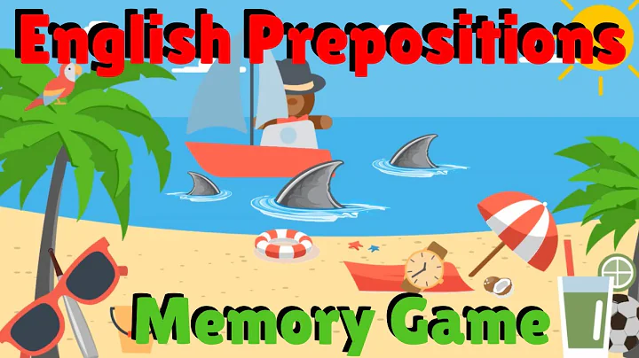 Prepositions Memory Game | ESL Classroom Games | English Prepositions