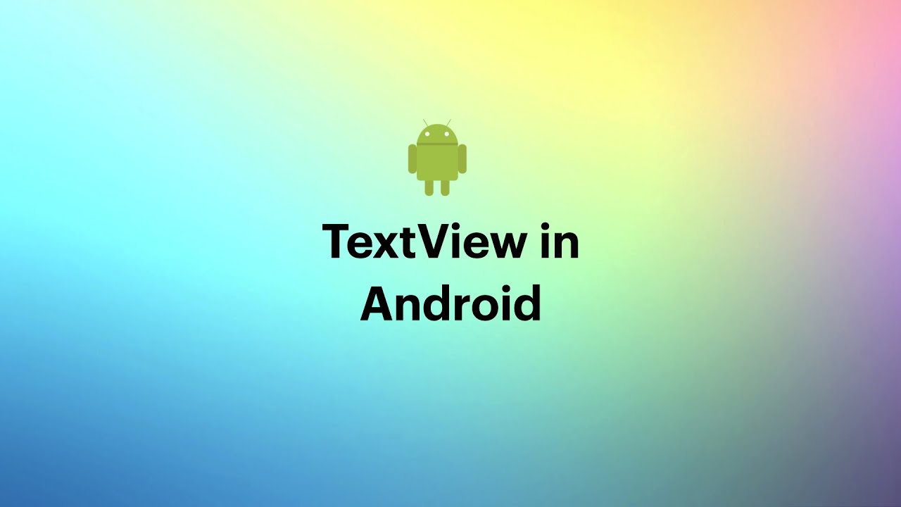 TextView in Android (Kotlin) - 009 #TextView..#2021 - YouTube