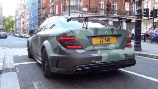 Camo Mercedes C63 Black Series Wipe - Brutal Sounds