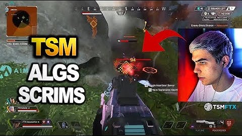TSM Imperialhal tries using The Flatline & Peacekeeper and dominates algs scrims !! ( apex legends )