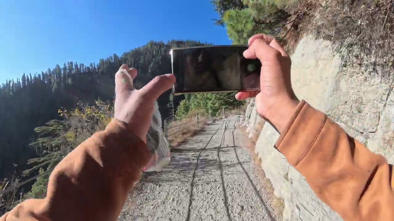 Dungagali pipeline track | complete track | insta360 x5 | no 12 Insta360 X5 Raw Footage