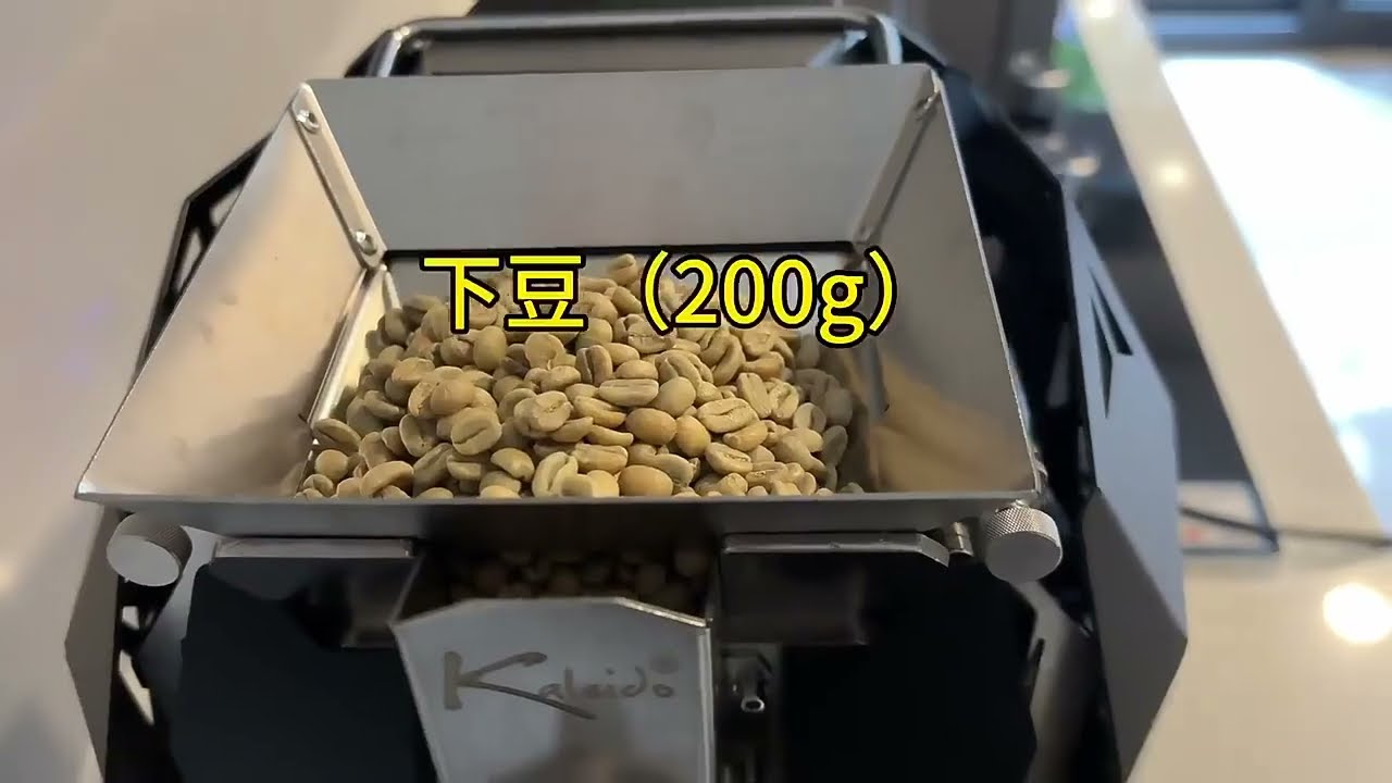 Quick testing: Kaleido M2 Pro Artisan Roaster 