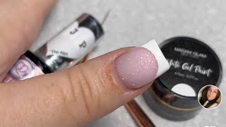 NAIL TECH BEGINNERS GUIDE: Easy Peasy French Tip |THENAILLAB by MJH