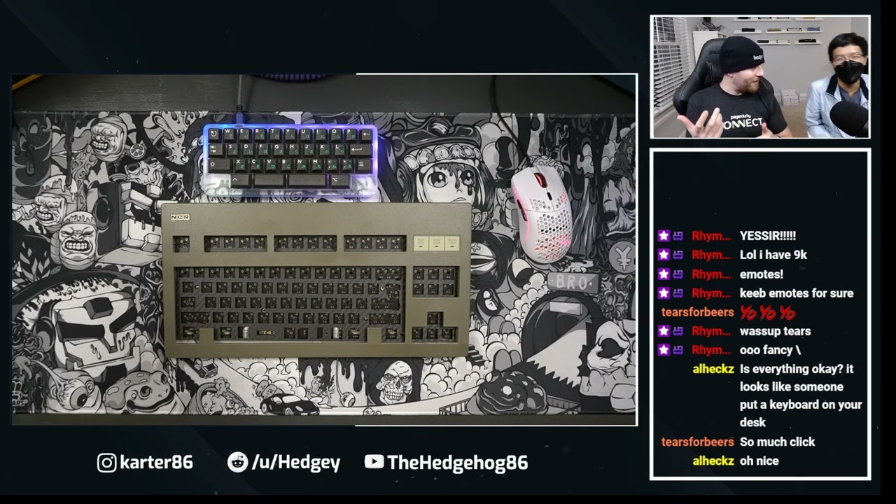 Building Mirari's NCR80 Meme build with Clicky Switches!