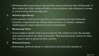 Why Does requests_html Return an Empty List When Scraping?