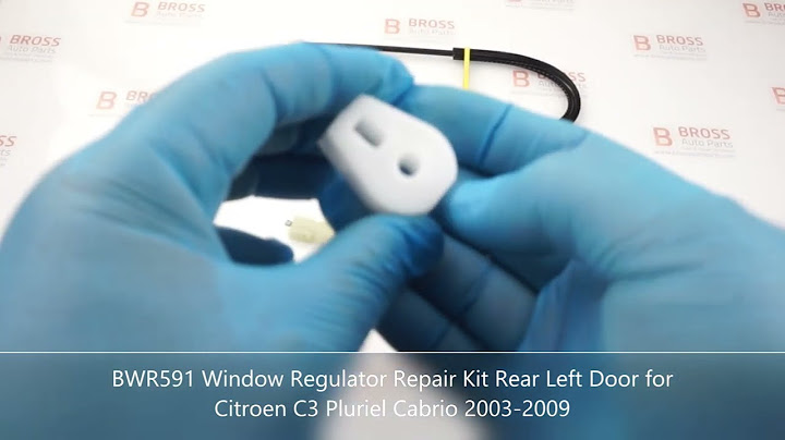 BWR591 Window Regulator Repair Kit Rear Left Door for Citroen C3 Pluriel Cabrio 2003-2009