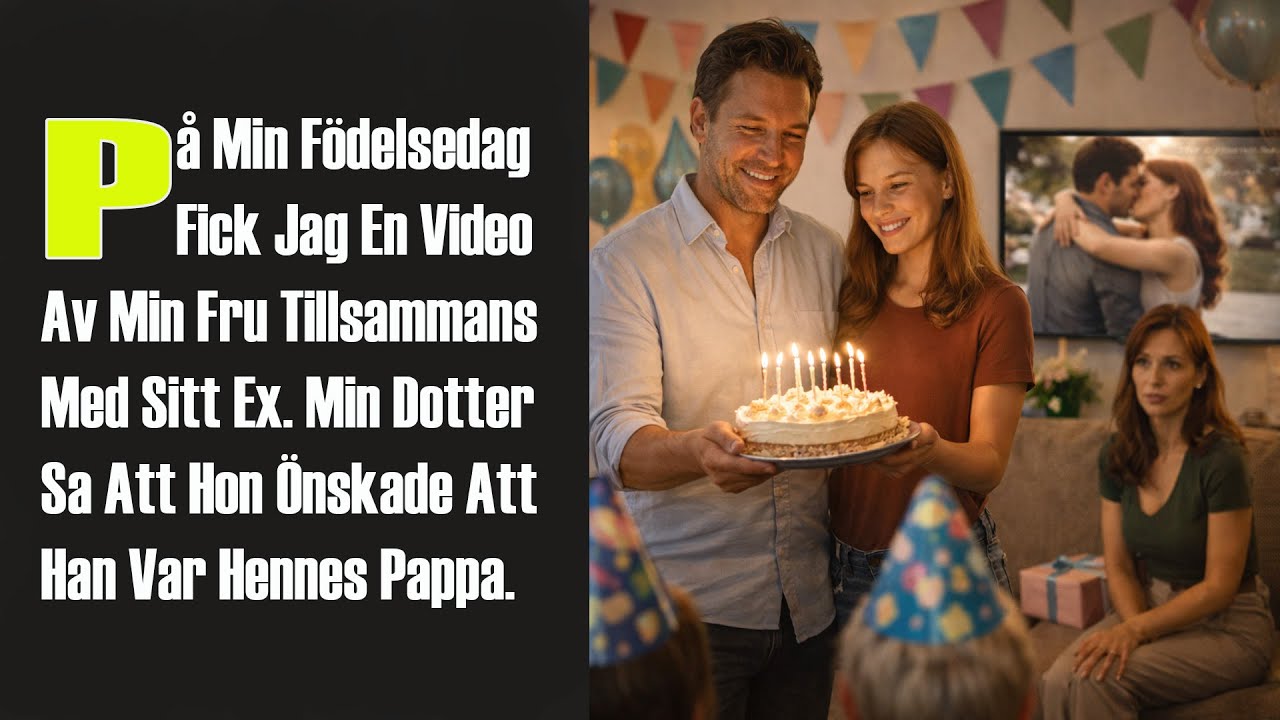 På Min Födelsedag Fick Jag En Video Av Min Fru Tillsammans Med Sitt Ex. Min Dotter Sa Att Hon...