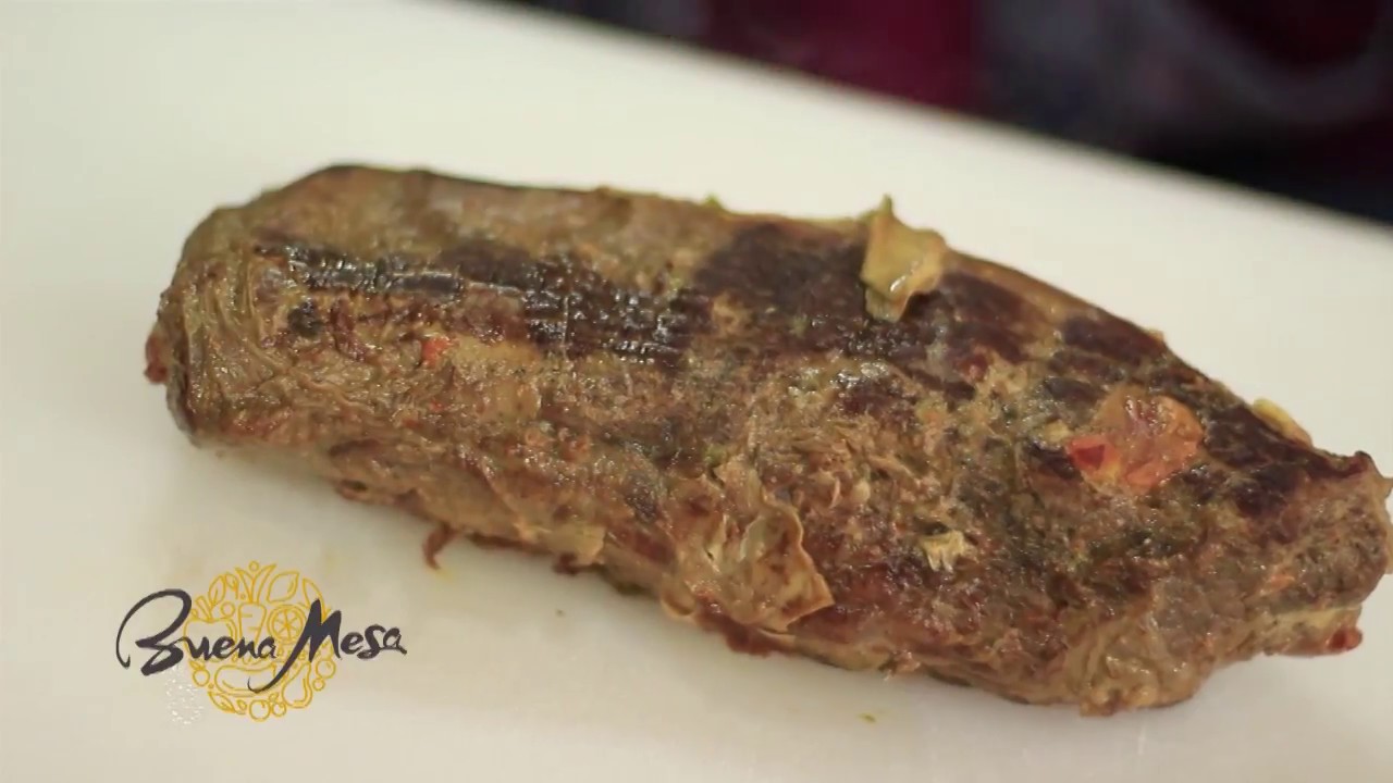 Buena mesa - Mechada con papas asadas