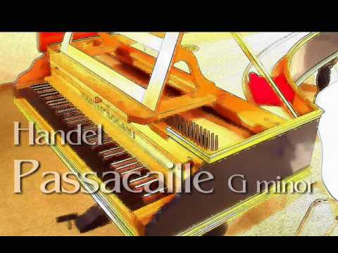 Passacaille G minor Handel - YouTube