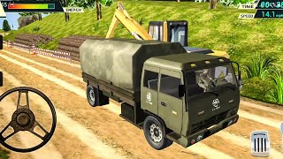 US Army Offroad Military Transport Driving - Direksiyonlu Askeri Araç Sürme Oyunu - Android Gameplay screenshot 4