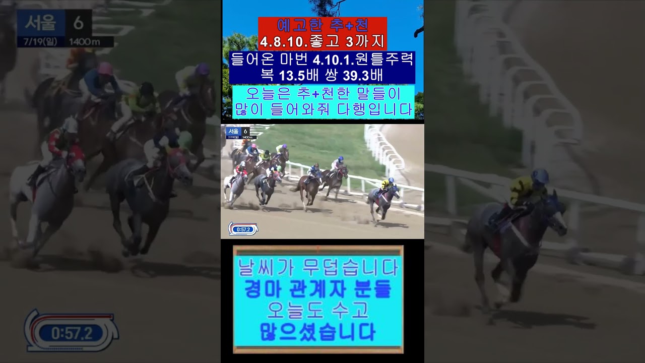 예고한 추+천 4.10.원틀주력 들어오는 영상보기?